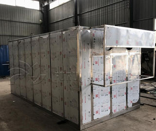 China Secadora de la comida de la alta capacidad del deshidratador del CE desprendible industrial de la carretilla proveedor